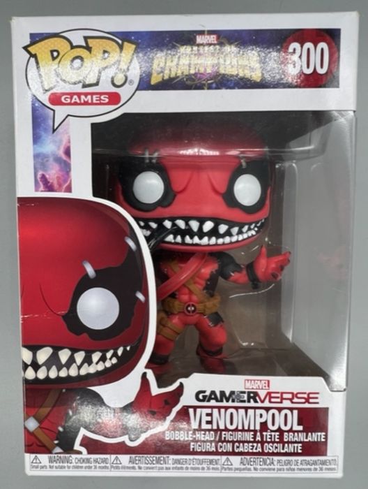 300 Venompool - Marvel Contest Of Champions - Box Damaged Funko POP