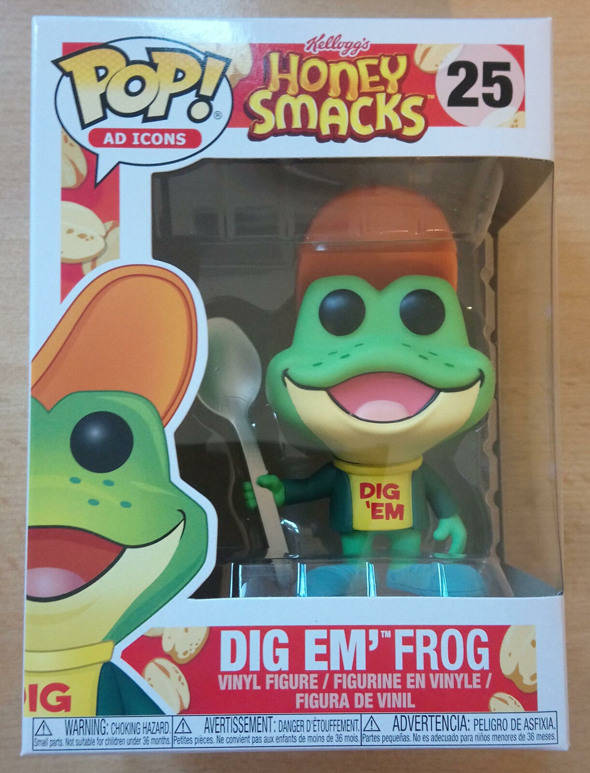 25 Dig Em' Frog - Ad Icons - Honey Smacks Funko POP Funko