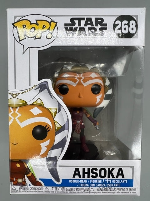 268 Ahsoka - Star Wars: Clone Wars Funko POP - Box Damaged