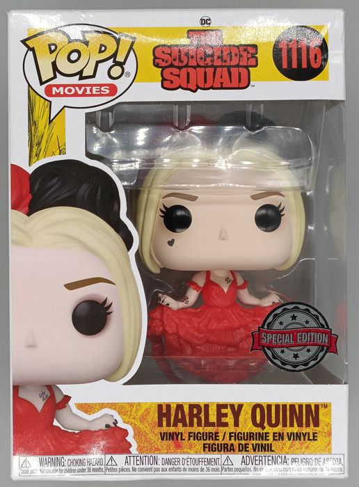 1116 Harley Quinn (Dress) - The Suicide Squad - Box Damaged Funko POP