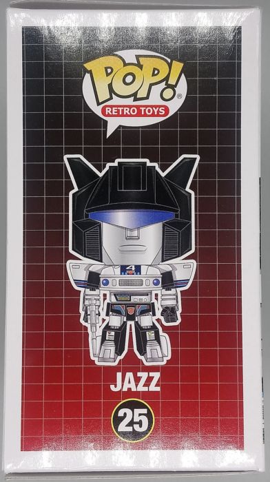 25 Jazz - Transformers - Box Damaged Funko POP
