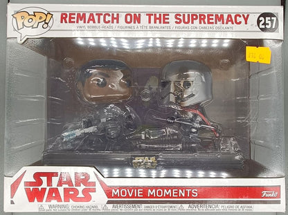 257 Rematch on the Supremacy (Finn Captain Phasma) M Box Damaged Funko POP