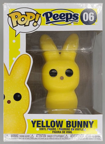 06 Yellow Bunny - Candy Peeps - Damaged Box Funko POP