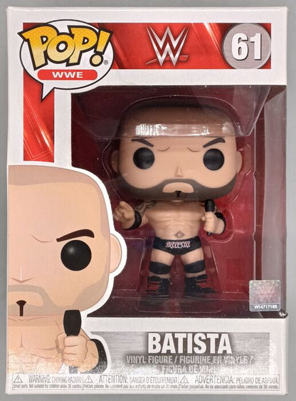 61 Batista - WWE - Box Damaged Funko POP