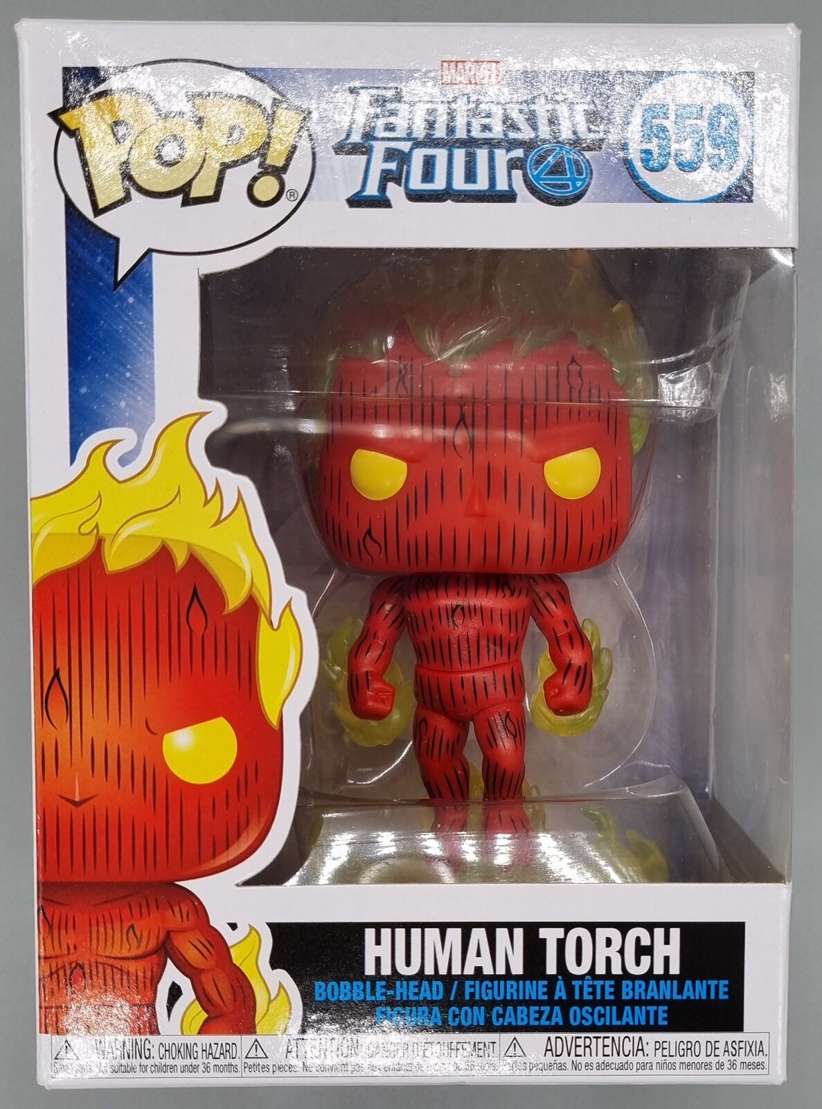 559 Human Torch - Marvel Fantastic Four Funko POP Funko