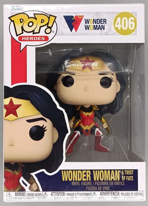 406 Wonder Woman (A Twist of Fate) - DC Funko POP
