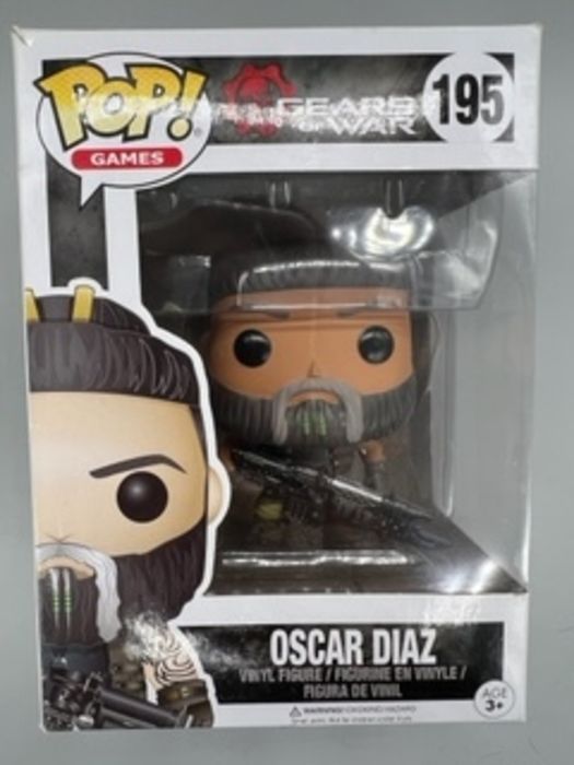 195 Oscar Diaz - Gears of War - Box Damaged Funko POP Funko