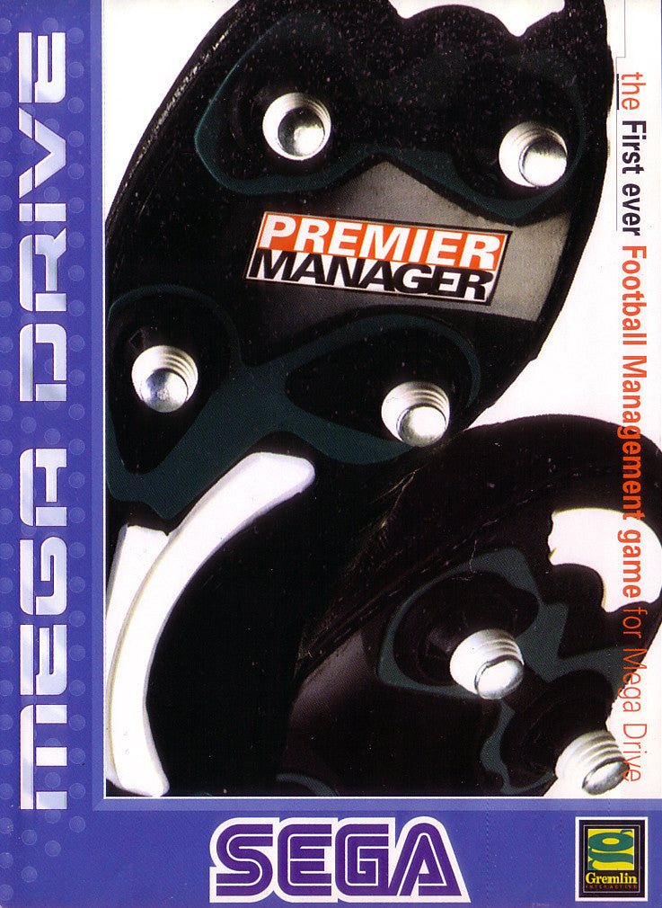 Premier Manager for Sega MegaDrive Mega Drive - UK CIB Sega