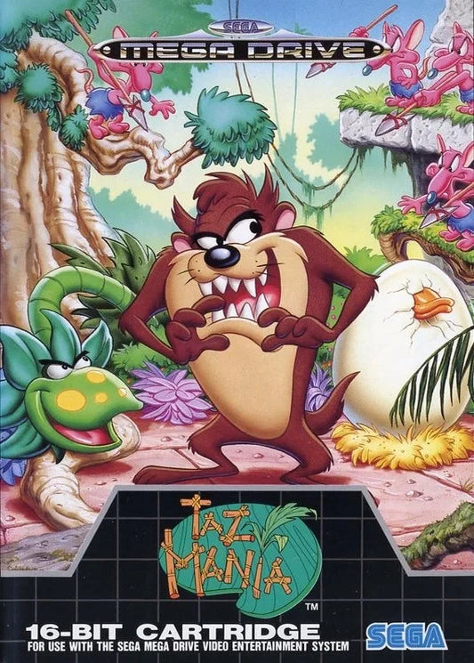 Tazmania for Sega MegaDrive Mega Drive - UK CIB Sega