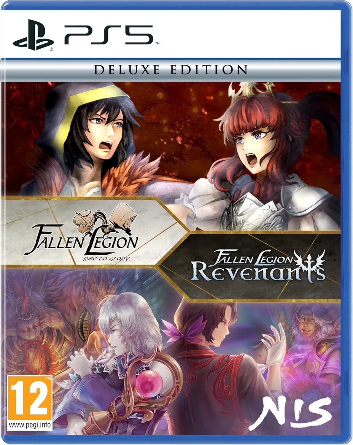 Fallen Legion: Rise to Glory & Fallen Legion Revenants Deluxe PlayStation 5 PS5 [New]