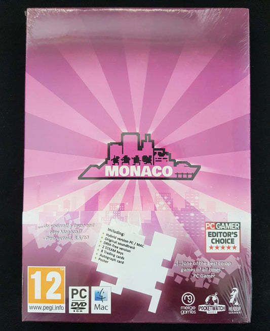 Monaco Collectors Edition PC CD/DVD Game [New & Sealed]