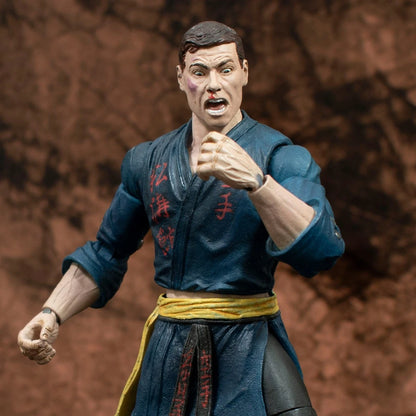 Jean-Claude Van Damme Deluxe Action Figure Blue Gi Version 18 cm [New]