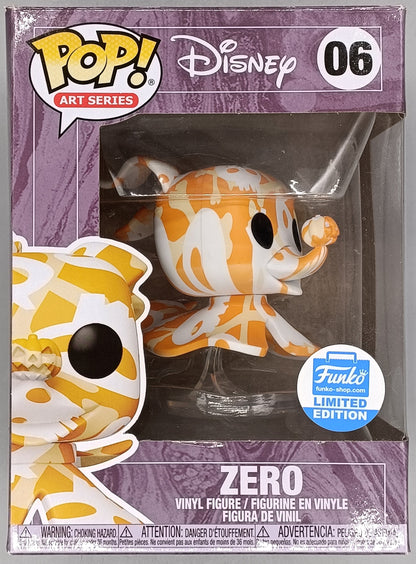 06 Zero - Art Series Disney TNBC - Box Damaged Funko POP