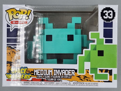 33 Medium Invader (Teal) - 8-Bit - Space Invaders Funko POP
