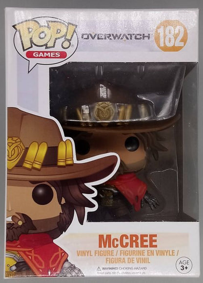 182 McCree - Overwatch - Funko POP - Box Damaged Funko