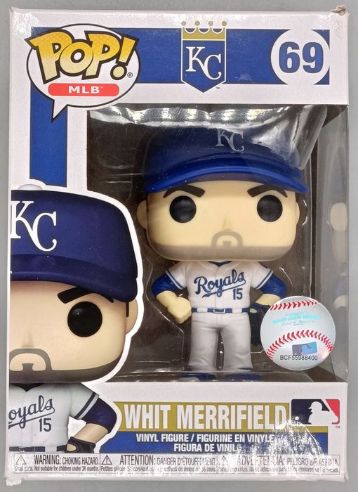 69 Whit Merrifield - MLB Baseball Kansas City Royals Box Damaged Funko POP
