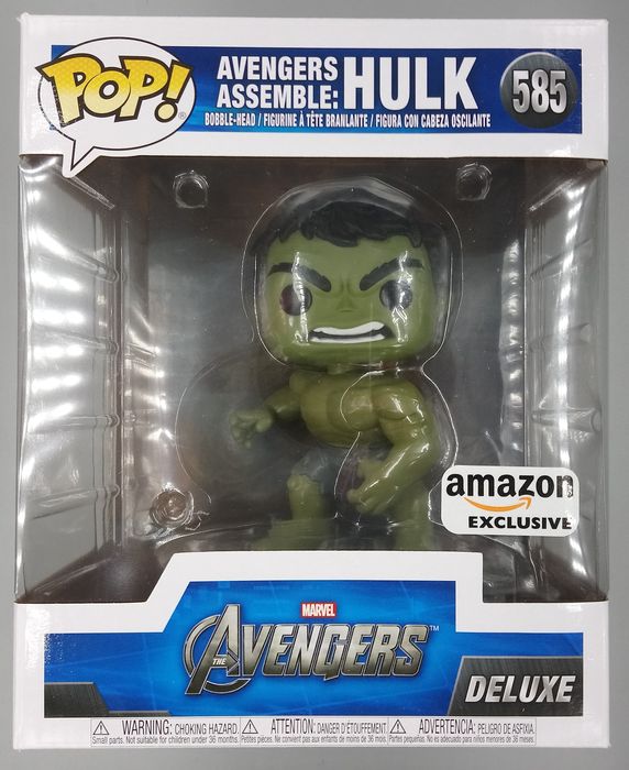 585 Avengers Assemble: Hulk - Deluxe - Marvel Funko POP Funko