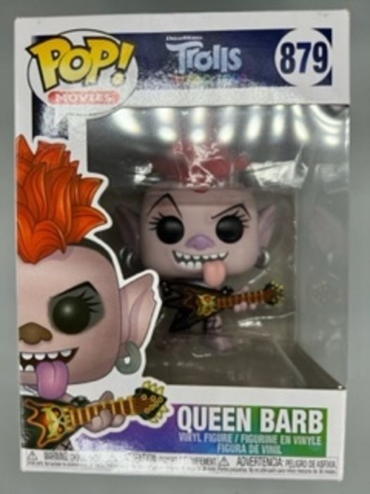 879 Queen Barb - Trolls World Tour - Box Damaged Funko POP