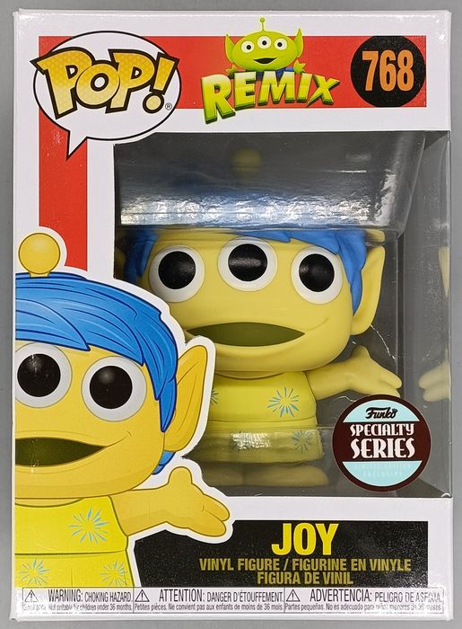 768 Joy (Alien) - Disney Toy Story Inside Out Funko POP