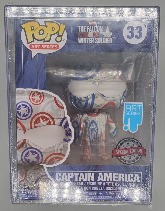 33 Captain America (Falcon) - Art Series - Marvel Funko POP Funko
