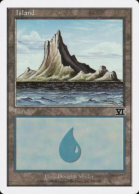 335 - Island - Classic Sixth Edition - Normal - Magic: The Gathering Card