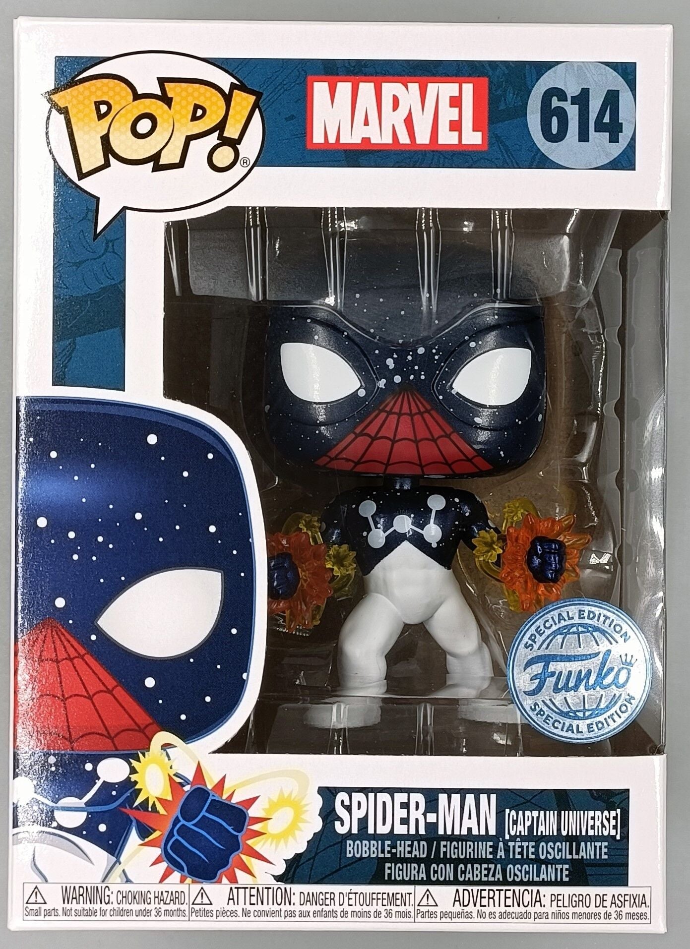 614 Spider-Man (Captain Universe) - Marvel Funko POP - Brand New