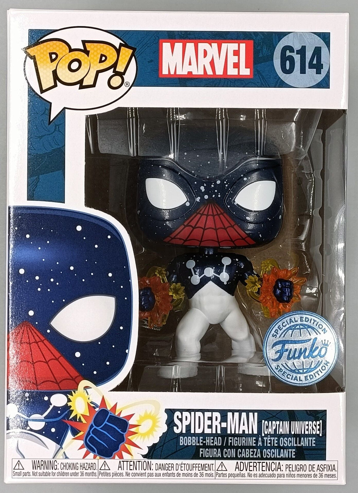 614 Spider-Man (Captain Universe) - Marvel Funko POP - Brand New Funko