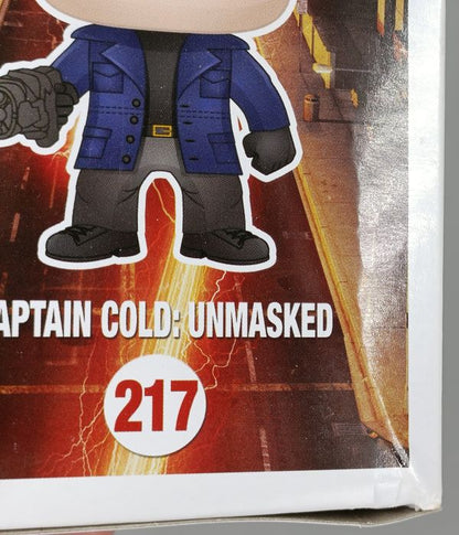 217 Captain Cold: Unmasked - DC The Flash - Box Damaged Funko POP