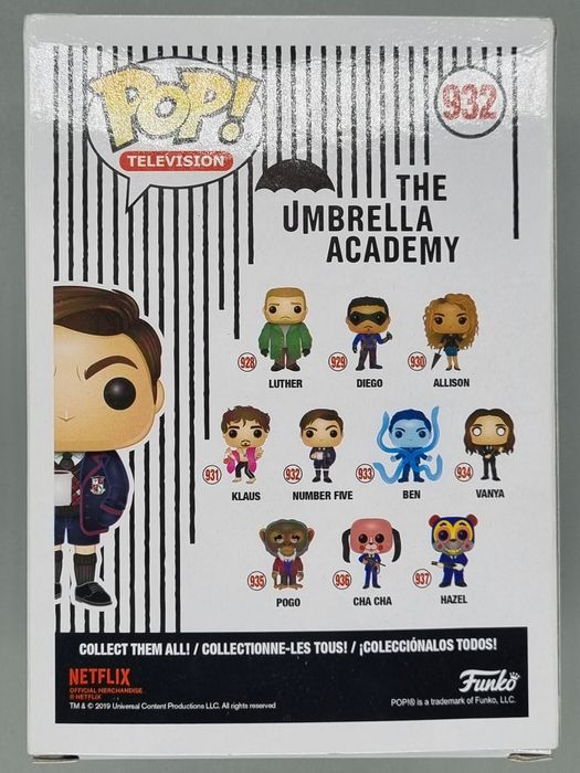 932 Number Five - Umbrella Academy Funko POP