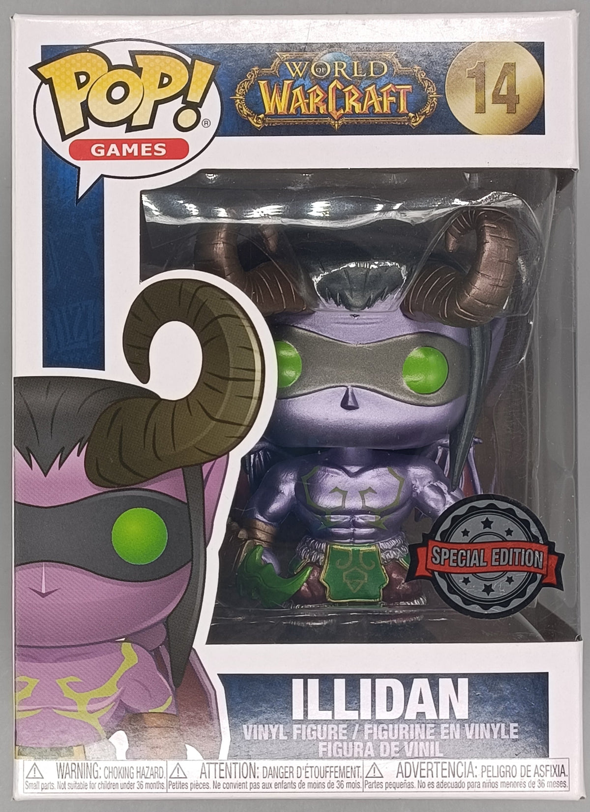 14 Illidan - Metallic - World of Warcraft Funko POP