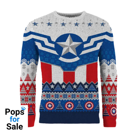 Sam Wilson Captain America Christmas Jumper (Size M)