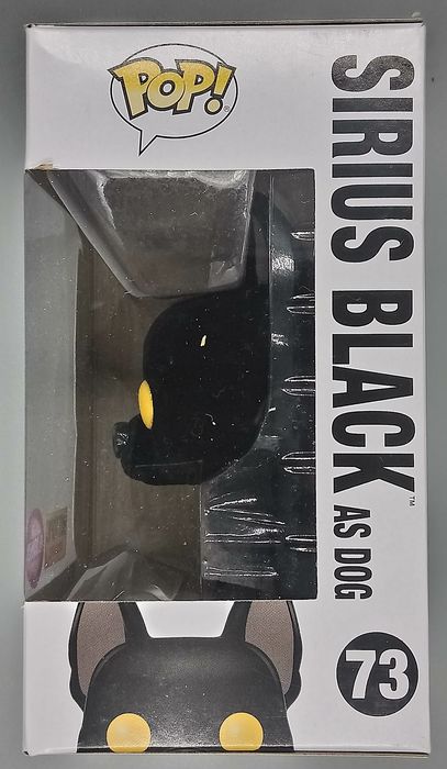 73 Sirius Black (as Dog) Flocked - Harry Potter Box Damaged Funko POP