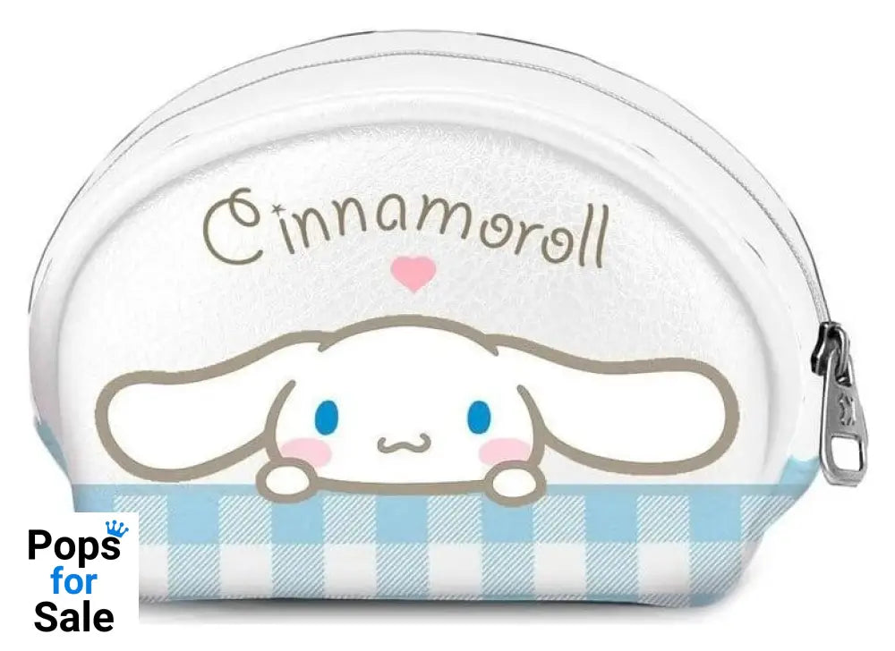 Sanrio Casual Oval Coin Purse Cinnamoroll Vichy Multicolour