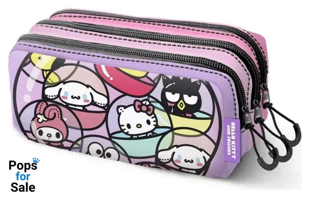 Sanrio Fan Trick Pencil case 2.2 Hello Kitty Gashapon Pink