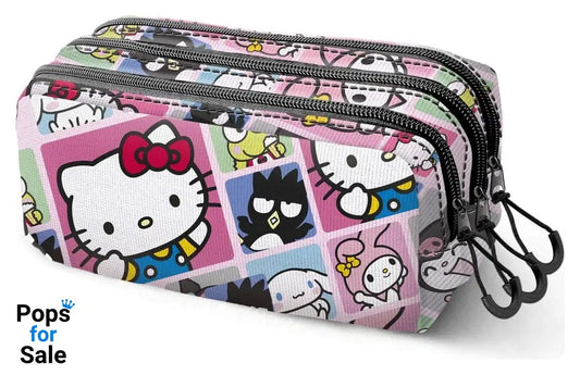 Sanrio Fan Trick Pencil case 2.2 Hello Kitty Panels Multicolour