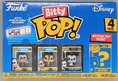 Disney Bitty POP Vinyl Figure 4-Pack Goofy - New Funko Bitty POP