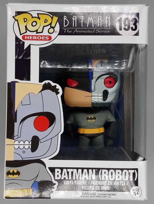 193 Batman (Robot) - DC - Batman Animated Series Box Damaged Funko POP Funko
