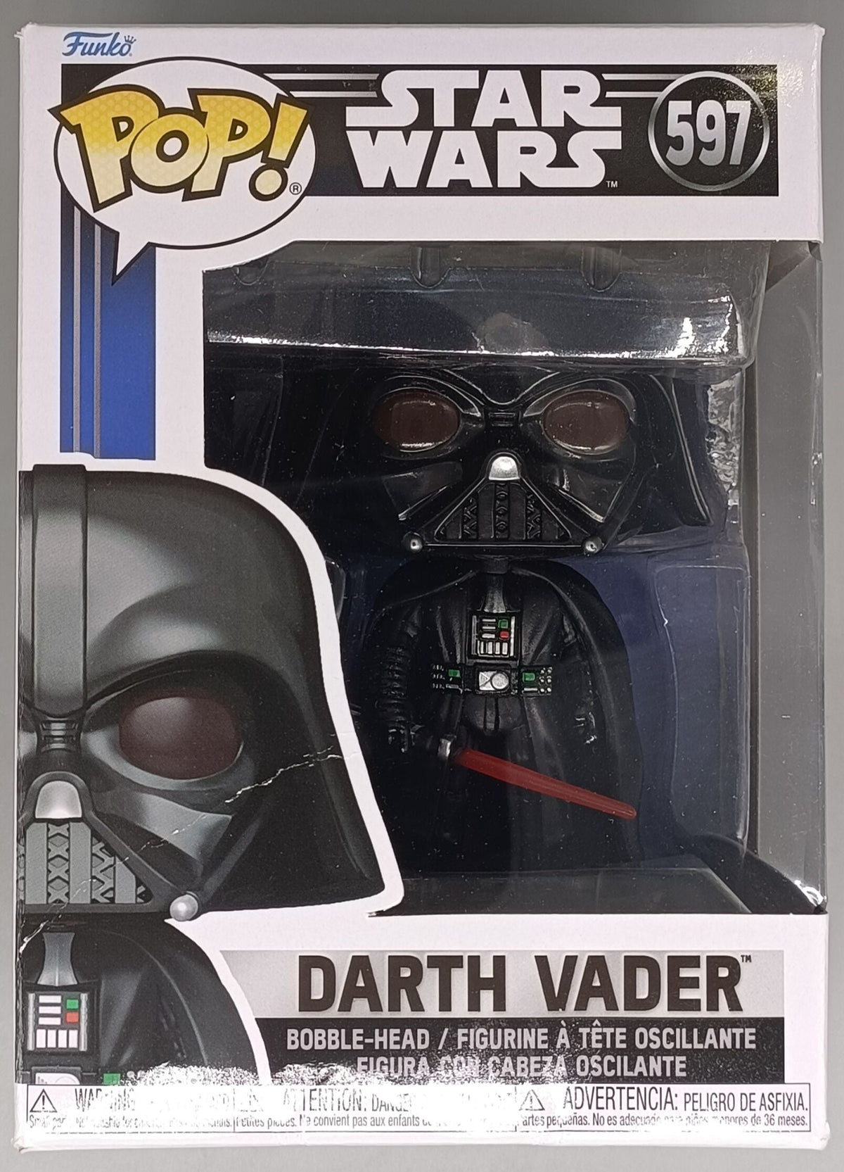 597 Darth Vader - Star Wars Funko POP - Box Damaged Funko