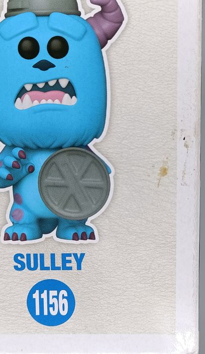 1156 Sulley (w/ Lid) Flocked - Disney Monsters Inc - Box Damaged Funko POP