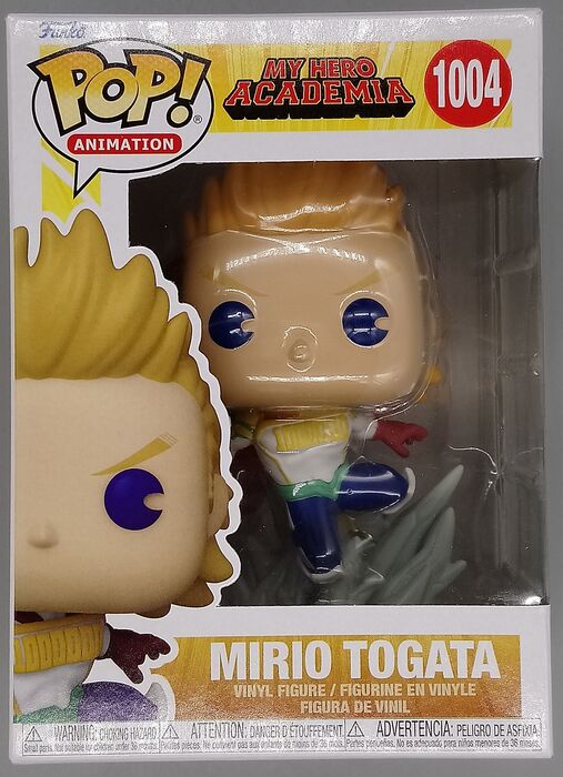 1004 Mirio Togata (Hero Costume) My Hero Academia Funko POP - Brand New