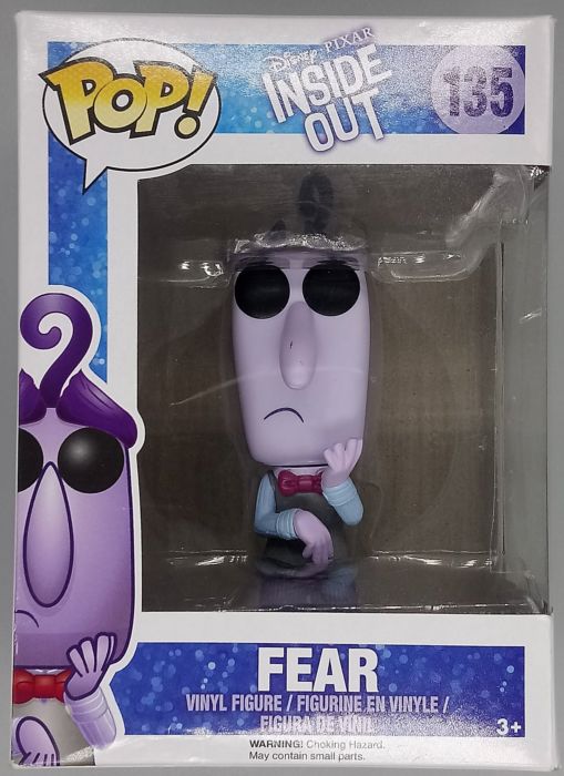 135 Fear - Disney Inside Out - Box Damaged Funko POP Funko