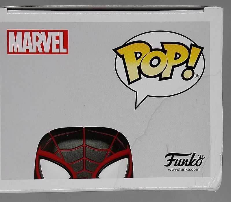 768 Miles Morales (T.R.A.C.K. Suit) - Spider-Man Box Damaged Funko POP