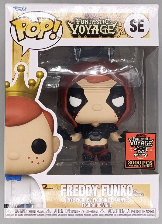 SE Freddy Funko as Zartan - 3000 Ltd Freddy's Funtastic Funko POP (Box Damage)