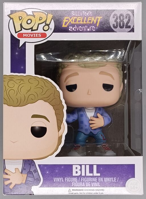 382 Bill - Bill and Ted's Excellent Adventure - Box Damaged Funko POP