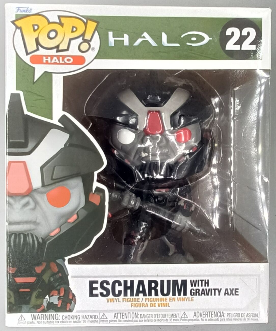 22 Escharum (with Gravity Axe) - 6 Inch - Halo Funko POP Funko