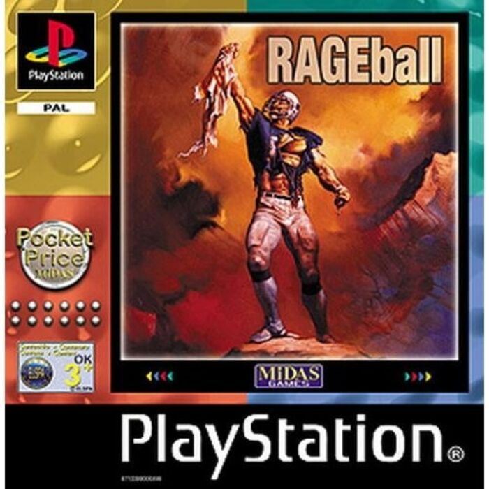 Rageball for Sony Playstation 1 (PSOne) - [No Manual] Funko