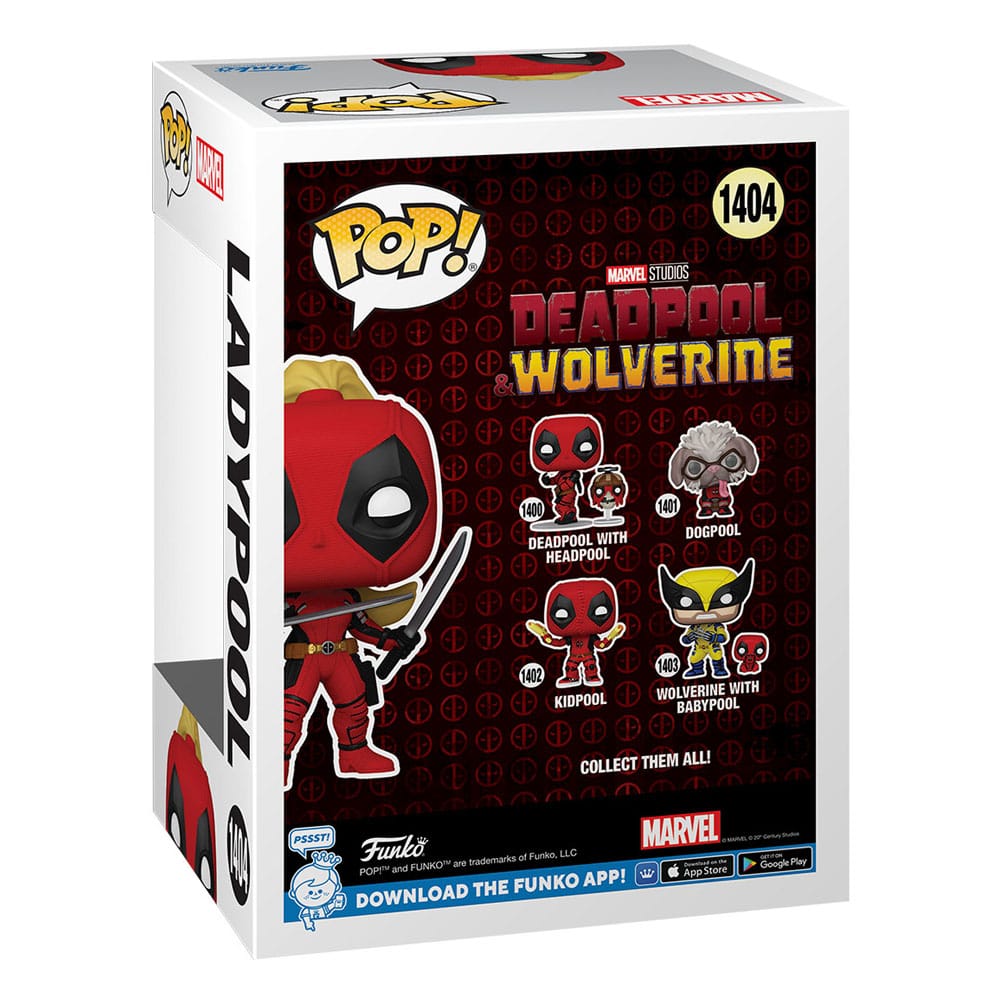 1404 Ladypool - Marvel Deadpool & Wolverine Funko POP - Brand New