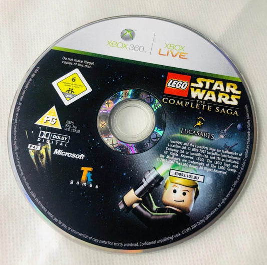 Lego Star Wars: The Complete Saga for Microsoft Xbox 360 - [Just Disc] Xbox