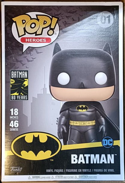 01 Batman - 18 Inch - DC - Box Damaged Funko POP Funko