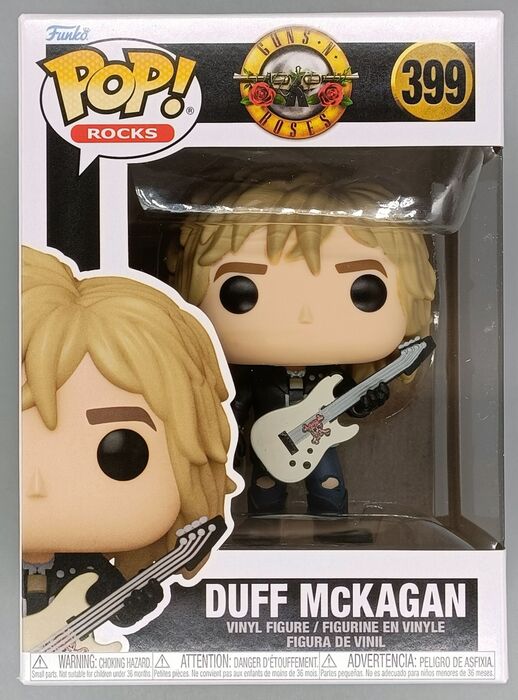 399 Duff McKagan (1980's) Guns N´ Roses Rocks Funko POP - Brand New Funko